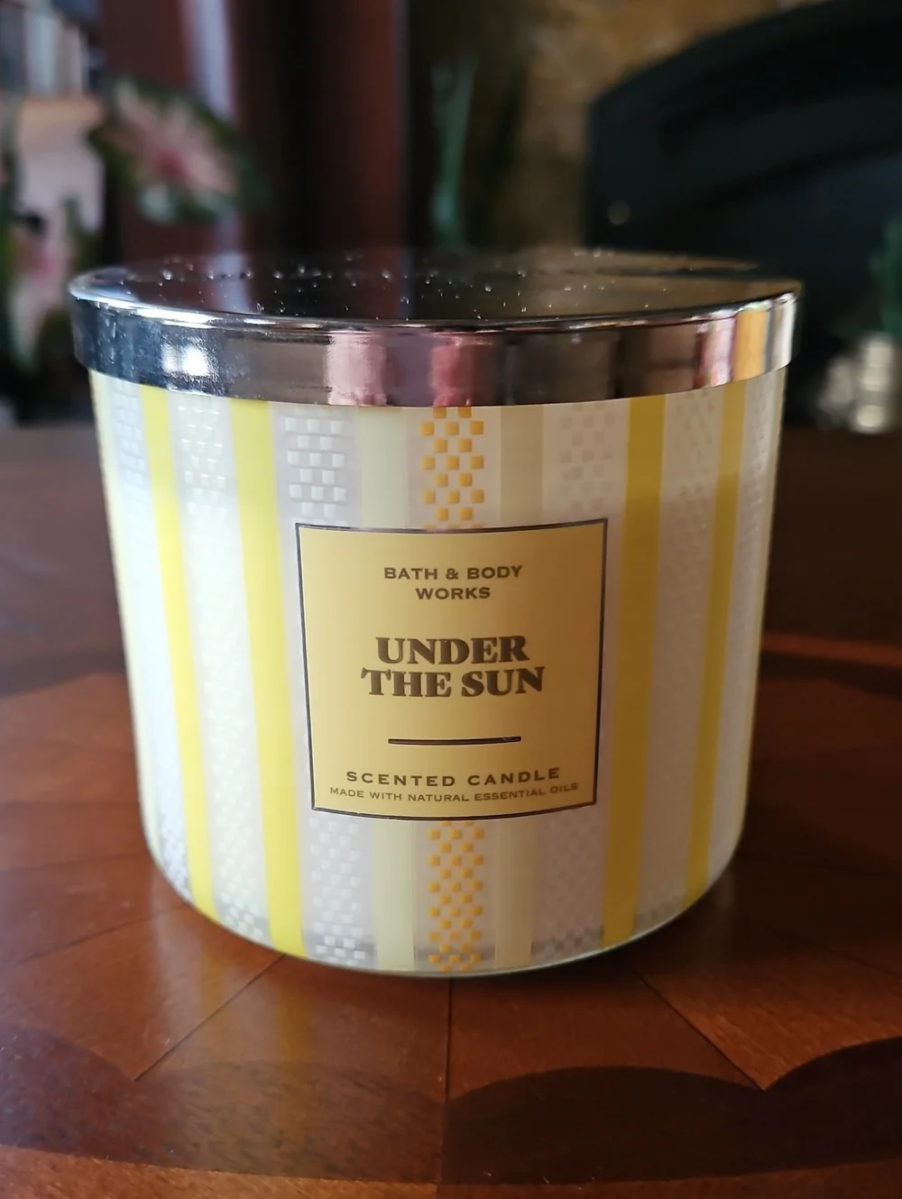 Limited Edition Bath & Body Works Under The Sun 3-Wick Candle, NWT, Discontinued